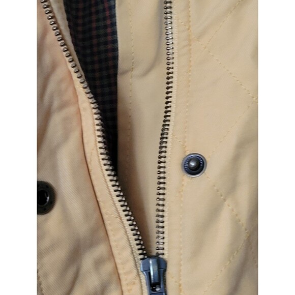 Women's Size XS Orvis Jacket Quilted Lined Mustard Color - Picture 5 of 7